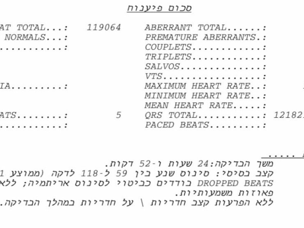 בדיקת הולטר