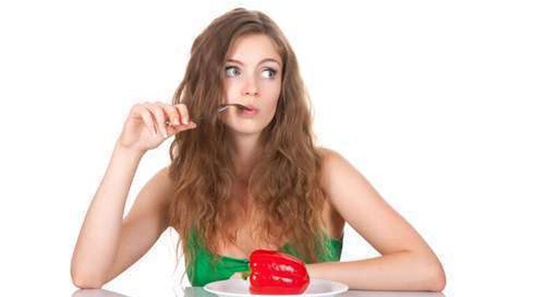 רבע מהנשים עם היסטוריה של הפרעות אכילה הן צמחוניות בהווה (צילום: Shutterstock)